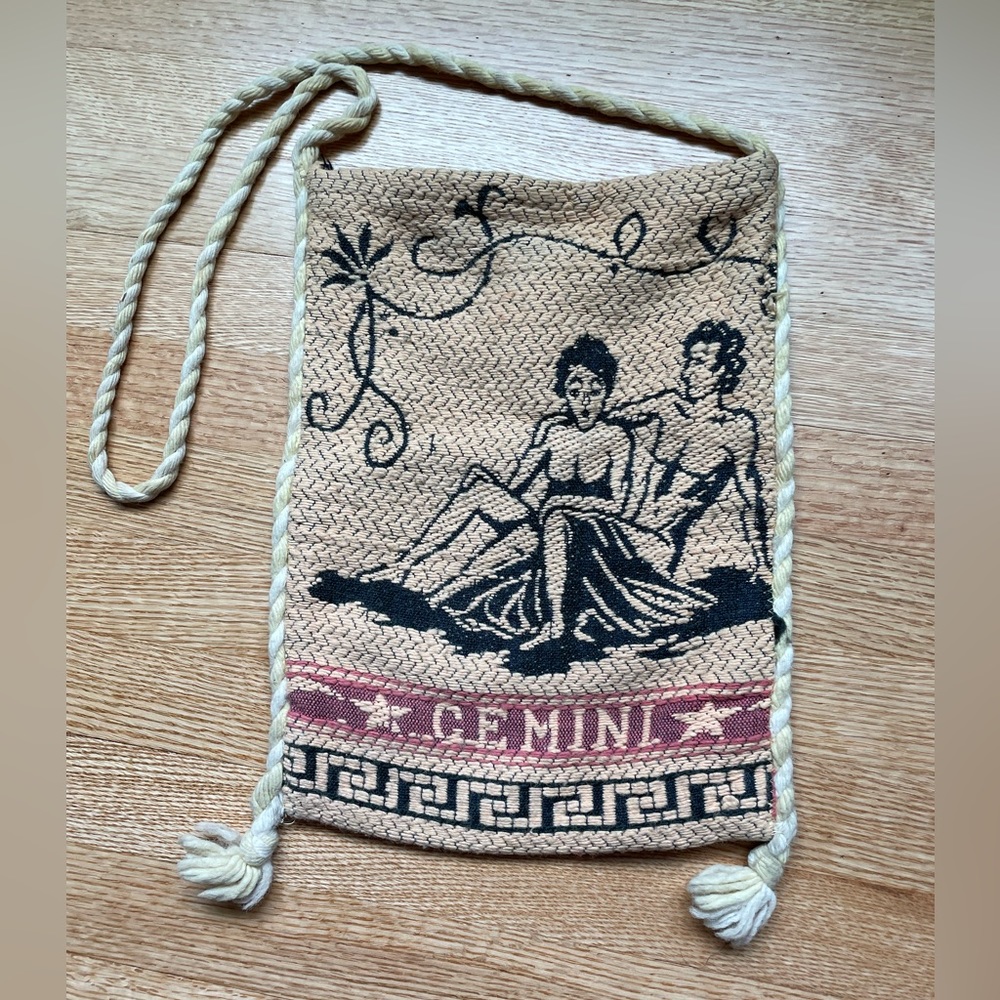 Vintage Gemini cross body bag from Greece